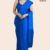 Blue Handloom Cotton Saree DC2824
