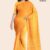 Orange Handloom Cotton Saree DC2856