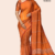 Orange Handloom Silk Saree JS3101