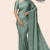 Solid Light Green Handloom Silk Saree JS3148