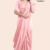 Baby Pink Handloom Silk Saree JS3151
