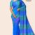 Green Blue Handloom Silk Saree JS3179