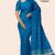 Blue Handloom Silk Saree JS3186