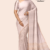 Light Yellow Handloom Silk Saree JS4011