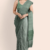 Green Handloom Cotton Saree DC2925