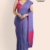 Purple Ash Handloom Cotton Saree DC2928