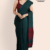 Dark Green Handloom Cotton Saree DC2936