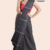 Davy Grey Handloom Cotton Saree DC2941
