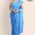 Blue Handloom Cotton Saree DC3008