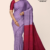 Light Purple Handloom Silk Saree JS3199