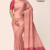 Pinkish Orange Handloom Silk Saree JS3234