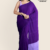 Deep Purple Handloom Cotton Saree DC2982