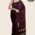 Maroon Handloom Cotton Saree DC3004