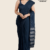 Dark Blue Handloom Cotton Saree DC3042