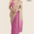 Beige Pink Handloom Cotton Saree DC3052