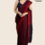 Maroon Handloom Cotton Saree DC3061