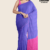 Purple Handloom Cotton Saree DC3064