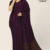 Dark Maroon Handloom Cotton Saree DC3070
