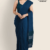 Deep Blue Handloom Cotton Saree DC3086
