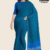 Deep Blue Handloom Cotton Saree DC3090