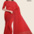 Red Handloom Cotton Saree DC3127