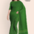 Green Handloom Cotton Saree DC2974
