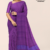 Purple Handloom Cotton Saree DC2975