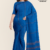 Blue Handloom Cotton Saree DC3025