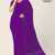 Deep Purple Handloom Cotton Saree DC3032