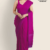 Bright Magenta Handloom Cotton Saree DC3033