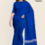 Blue Handloom Cotton Saree DC3034