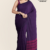 Deep Purple Handloom Cotton Saree DC3069