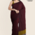 Maroon Handloom Cotton Saree DC3087