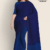 Deep Blue Handloom Cotton Saree DC3098