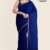 Deep Blue Handloom Cotton Saree DC3102