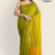 Greenish Yellow Handloom Cotton Saree DC3106