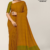 Mustard Yellow Handloom Cotton Saree DC3107