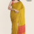 Greenish Orange Handloom Cotton Saree DC3113