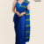 Blue Handloom Cotton Saree DC3117