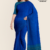 Deep Blue Handloom Cotton Saree DC3125