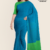 Blue Handloom Cotton Saree DC3137