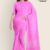 Bright Pink Handloom Cotton Saree DC2577