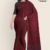 Maroon Handloom Cotton Saree DC2629