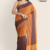 Mustard Brown Handloom Cotton Saree DC3164