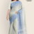 Pastel Light Blue Handloom Cotton Saree DC3251