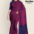 Magenta Handloom Cotton Saree DC2648