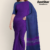 Purple Handloom Cotton Saree DC3195