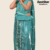 Turquoise Handloom Cotton Saree DC3213