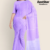 Light Purple Handloom Cotton Saree DC3219