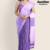 Purple Handloom Cotton Saree DC3229